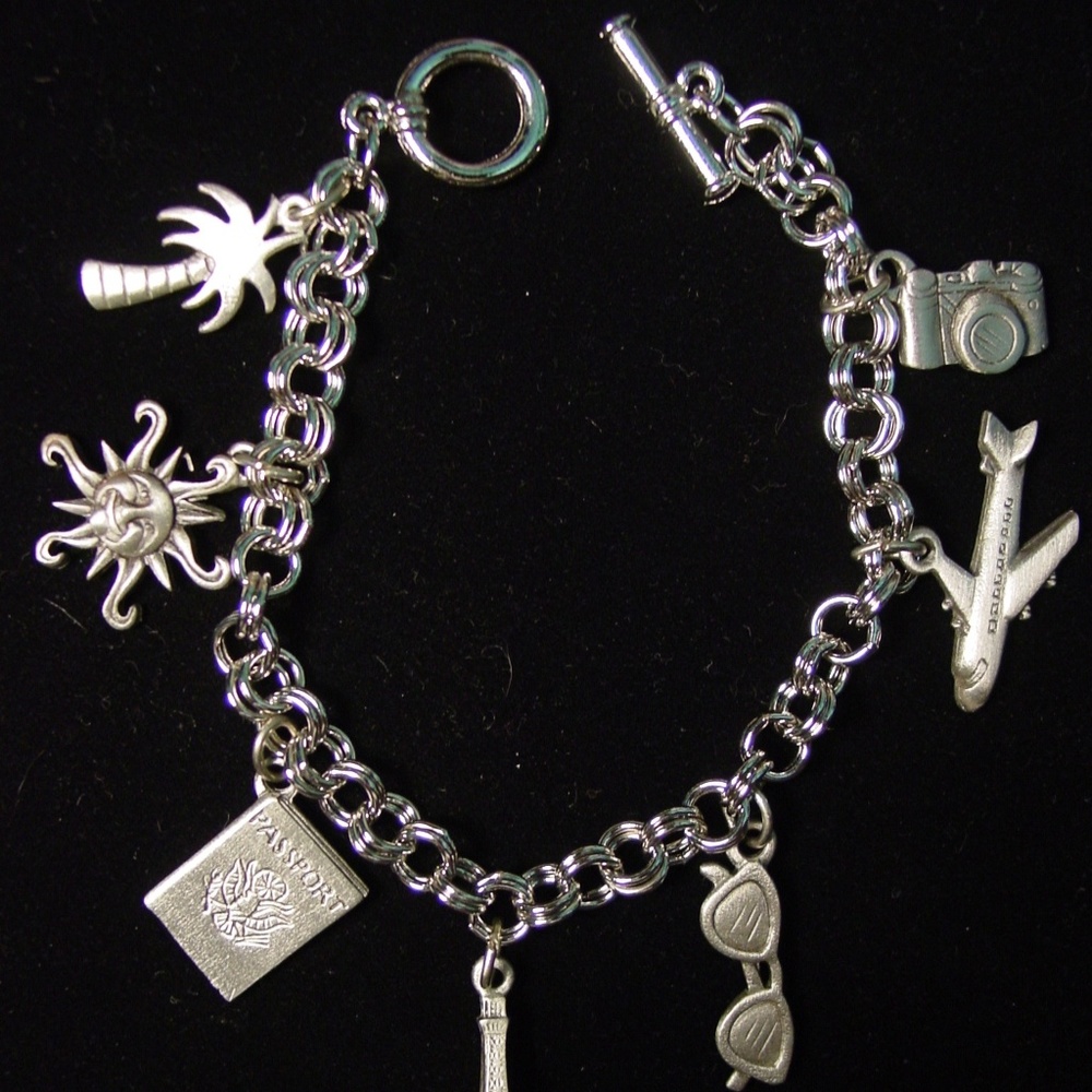 COPY - COPY - 🆕 ‘Travel Theme' Charm 7" Bracelet